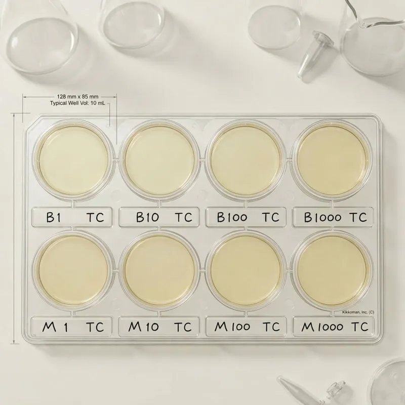 Bacterial test results